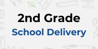 SCHOOL DELIVERY 2nd Grade Pack -  Bridgeland Science Academy 12800 Creekland Village Dr Cypress, TX 77433