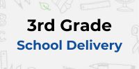 SCHOOL DELIVERY 3rd Grade Pack - District – Dallas/Fort Worth, 12005 Forestgate Dr., Dallas, TX 75243